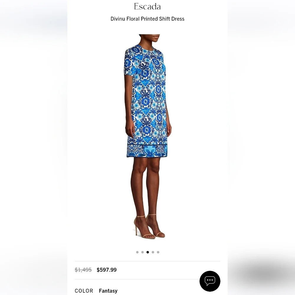 ESCADA Divinu Shift Dress